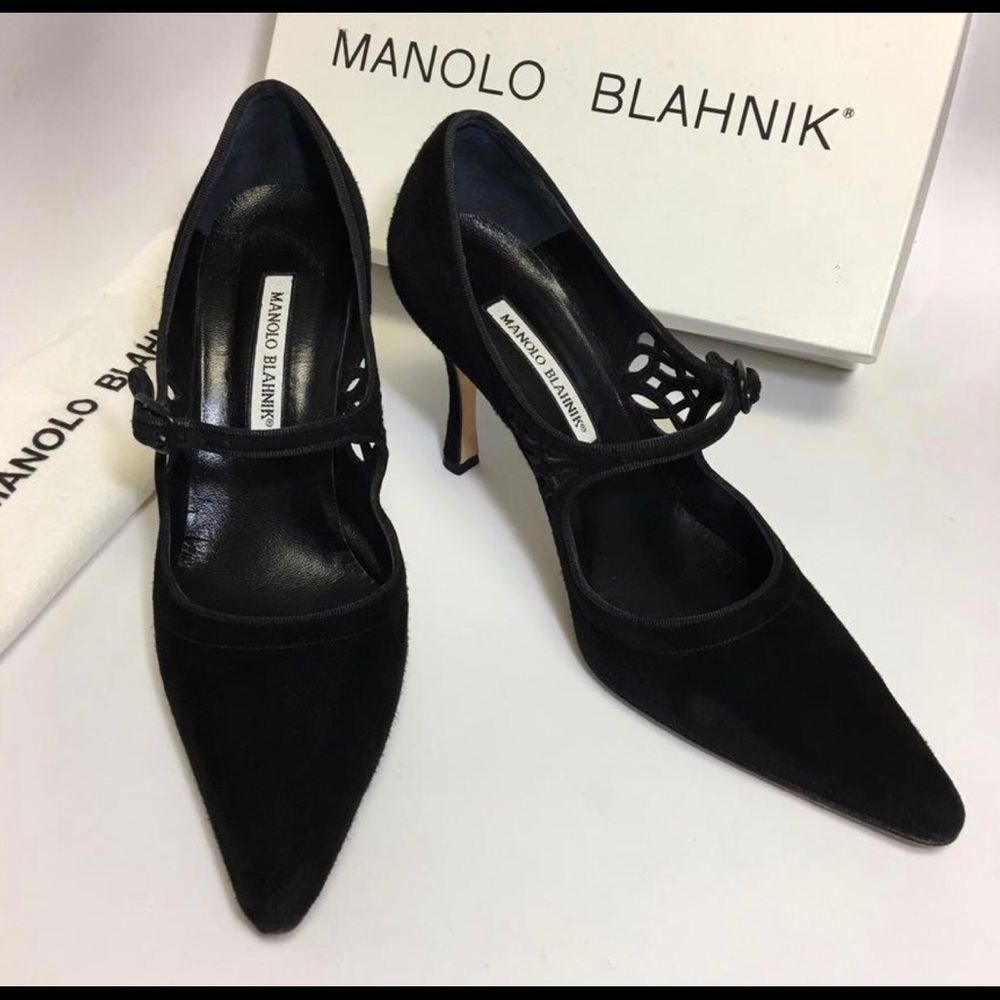 Manolo Blahnik Maryjane Shoes